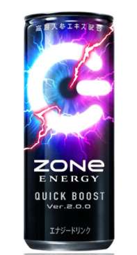 ZONe QUICK BOOST 240ml Bottle Can