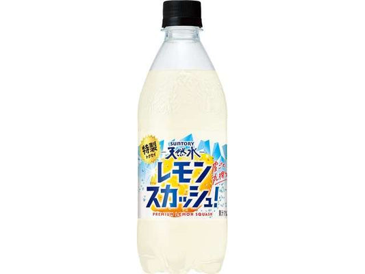 Suntory Tennensui Special Lemon Squash 500ml PET Bottle