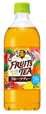 Craft Boss Fruit Tea 600ml PET Bottle