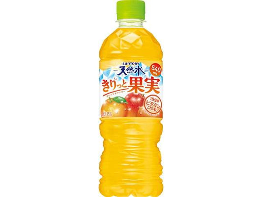 Suntory Tennensui Kiritto Kajitsu Orange & Mango 540ml PET Bottle
