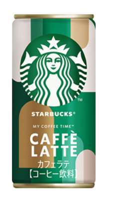 Starbucks MY COFFEE TIME Café Latte 185g Can
