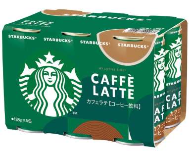 スターバックス　カフェラテ６缶