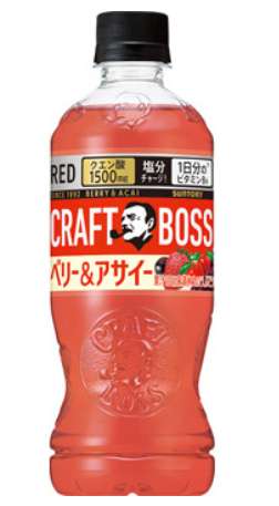 Craft Boss Berry & Acai 500ml PET Bottle