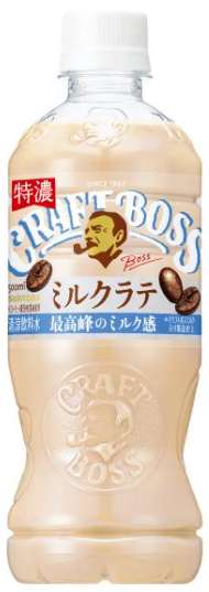 Craft Boss Milk Latte 500ml PET Bottle