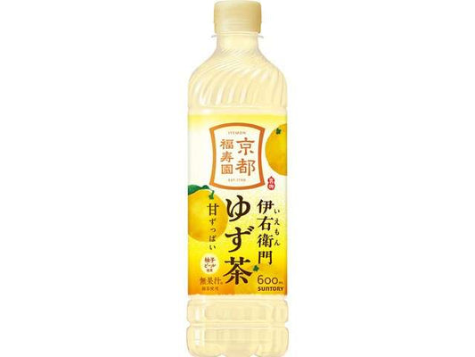 Iyemon Yuzu Tea 600ml PET Bottle