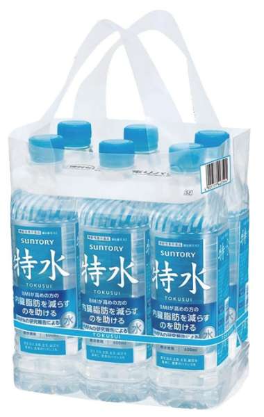 Suntory Tokusui (Food with Function Claims) 600ml × 6 PET Bottles