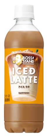 BOSS Stand Iced Latte 450ml PET Bottle