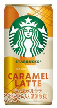 Starbucks MY COFFEE TIME Caramel Latte 185g Can