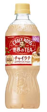 Craft Boss World of TEA Chai Latte 600ml PET Bottle