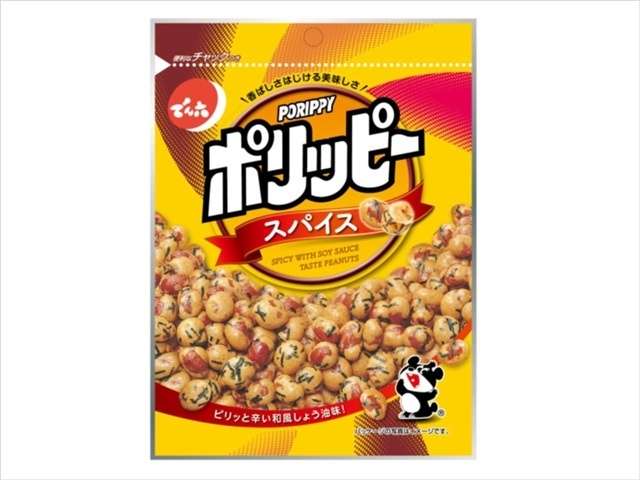 Denroku Porippy Spicy Peanut Snacks, 85g