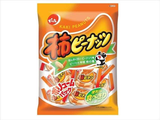 Denroku Kaki-no-Tane Rice Crackers & Peanuts Mini Packs, 350g