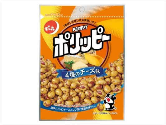 Denroku Porippy Peanut Snacks, Four-Cheese Flavor, 75g
