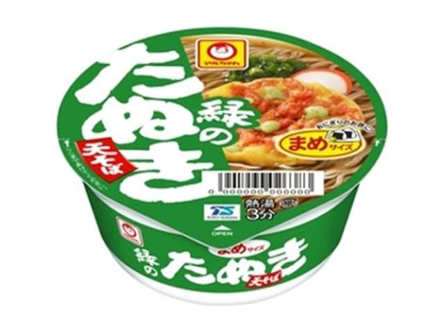 東水 緑のまめたぬき天そば西