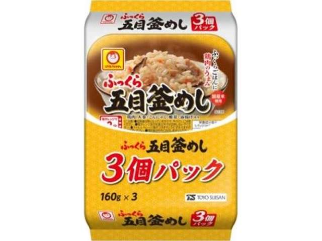 Maruchan Fukkura Gomoku Kamameshi, 3-Pack, 160 g × 3