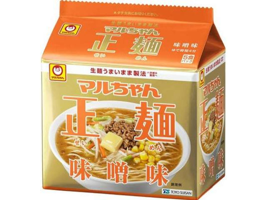 Maruchan Seimen Miso Flavor, 5-Pack, 108 g × 5