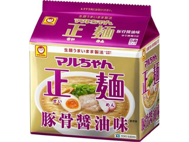 Maruchan Seimen Tonkotsu Soy Sauce Flavor, 5-Pack, 101 g × 5