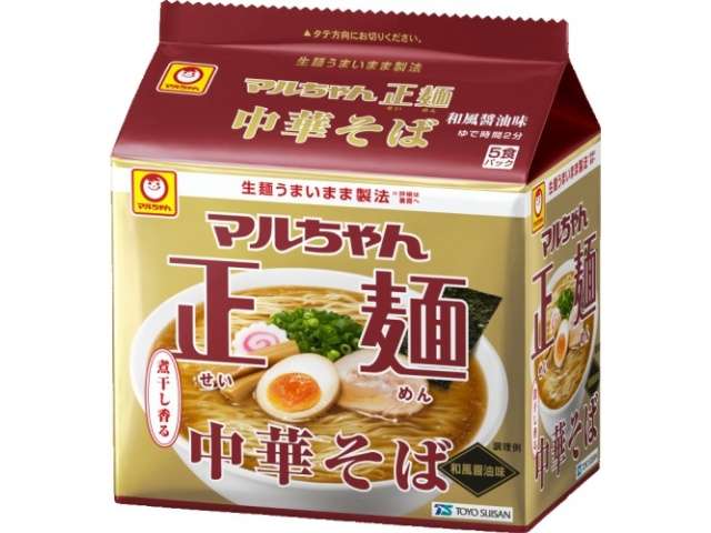 Maruchan Seimen Japanese-Style Soy Sauce, 5-Pack, 105 g × 5