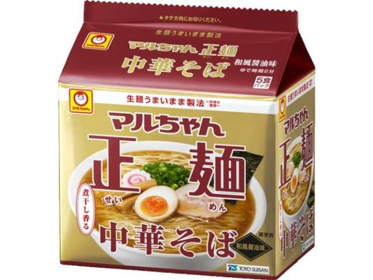 Maruchan Seimen Japanese-Style Soy Sauce, 5-Pack, 105 g × 5