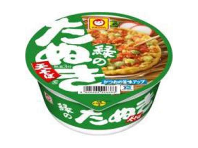 Maruchan Midori no Tanuki Tempura Soba, East Japan, 101 g