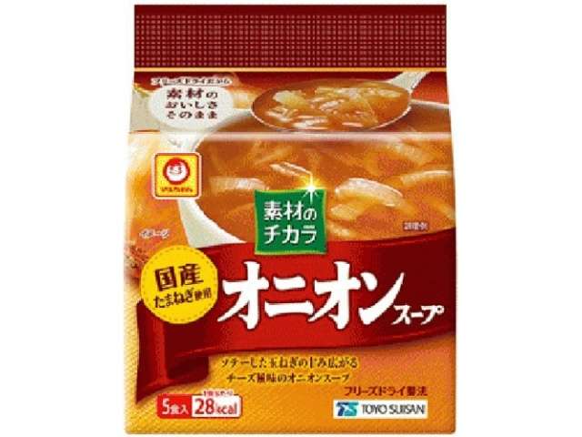 Maruchan Sozai no Chikara Onion Soup, 5 Servings, 36.5 g (7.3 g × 5)