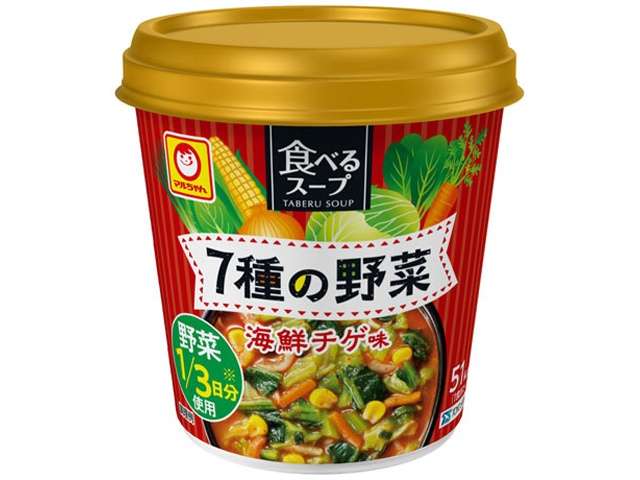 Maruchan Soup with 7 Vegetables, Seafood Jjigae Flavor, 20 g