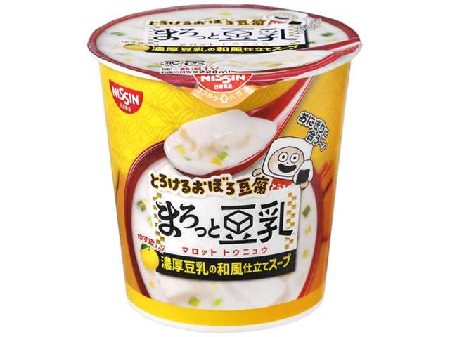 日清 おぼろ豆腐まろっと豆乳スー
