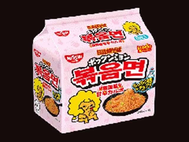 日清 ポックンミョン韓国風カルボ