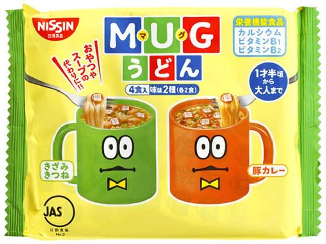 日清 マグうどん４食