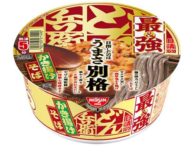日清 最強どん兵衛かき揚げそば
