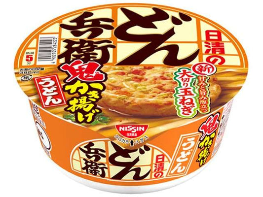 日清 どん兵衛鬼かき揚げうどん