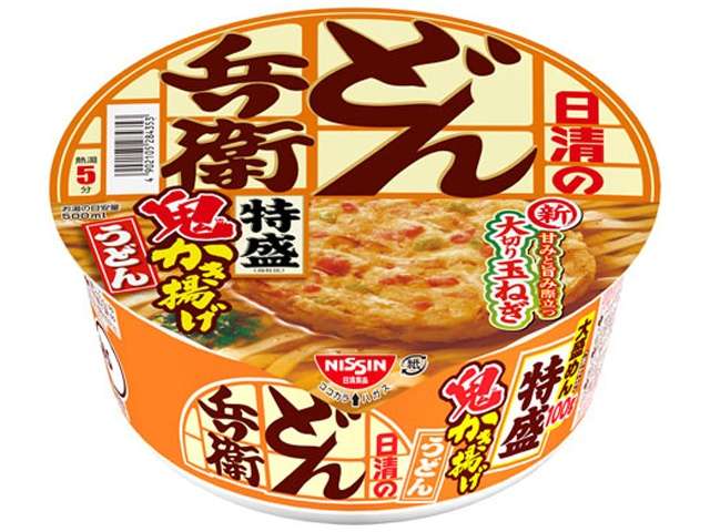 Nissin-no-Donbei Extra-Large Oni Kakiage Udon 136g