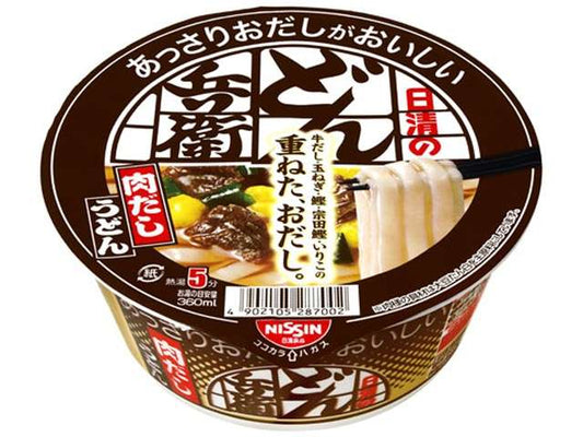 日清 あっさりどん兵衛肉だしうど
