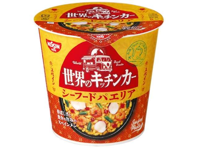Nissin World Food Truck Spanish Seafood Paella 77g