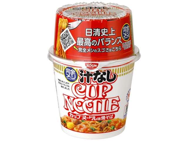 Nissin KANZEN MESHI Cup Noodle Without Soup 111g