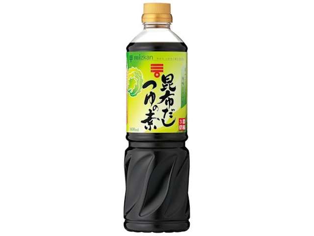 Mizkan Kombu Dashi Tsuyu no Moto 3x Concentrated Soup Base 800ml