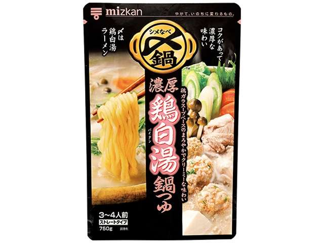 ミツカン 〆濃厚鶏白湯鍋つゆＳＴ