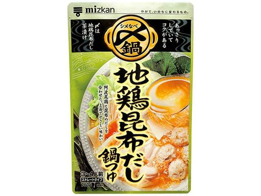 ミツカン 地鶏昆布だし鍋つゆＳＴ