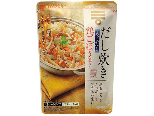 ミツカン だし炊あご鶏牛蒡釜飯