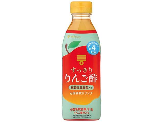 Mizkan Sukkiri Ringo Su Apple Cider Vinegar Drink, 6x Concentrate 500ml