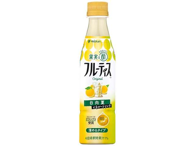 Mizkan Fruitis Hyuganatsu Apple Cider Vinegar Drink, 4x Concentrate 350ml