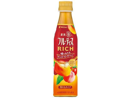Mizkan Fruitis RICH Mango Peach Concentrate 350 ml