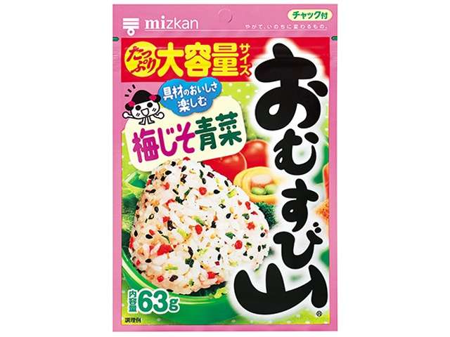 Mizkan Omusubiyama Ume Shiso & Greens 63 g