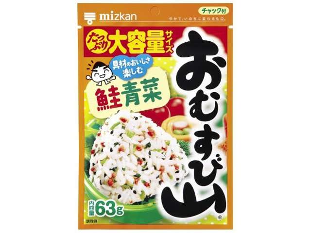 Mizkan Omusubiyama Salmon & Greens 63 g