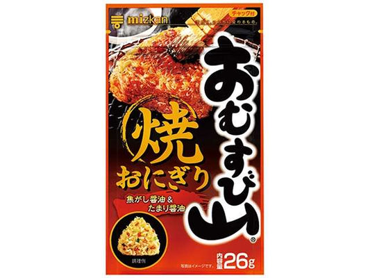 Mizkan Omusubiyama Grilled Rice Ball-Style Rice Seasoning 26 g