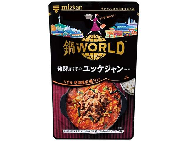 Mizkan Nabe THE WORLD Fermented Chili Yukgaejang-Style Hot Pot Soup 750 g