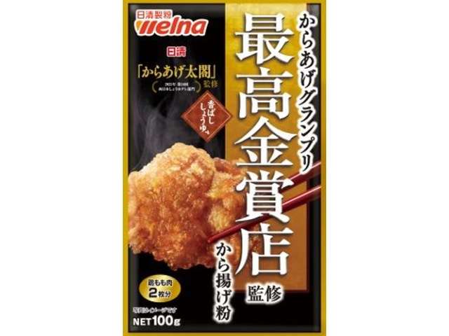 Nisshin Karaage Grand Prix Award-Winning Shop Karaage Mix, Aromatic Soy Sauce Flavor 100g