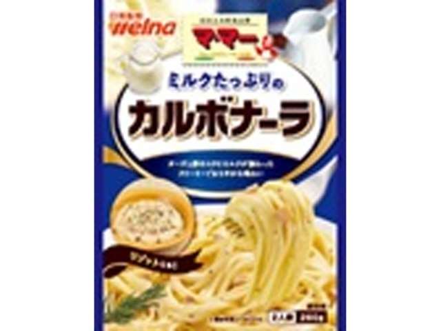 日清Ｗ ママーミルクカルボナーラ