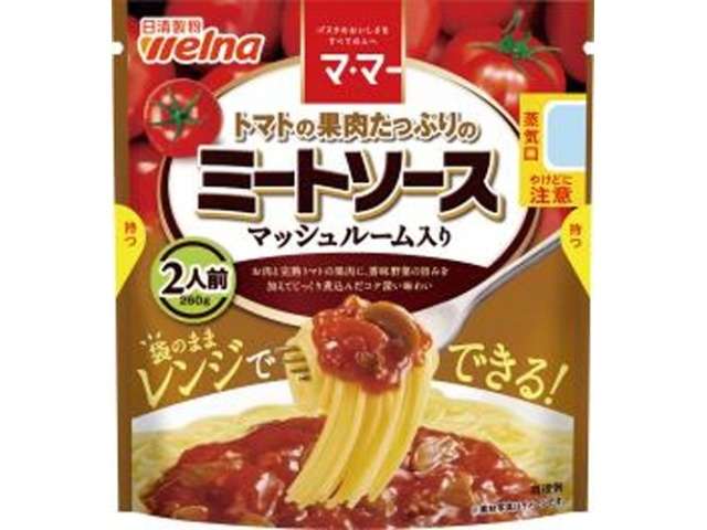 日清Ｗ ママー果肉ミートマッシュ