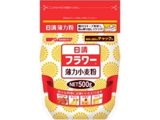 Nisshin FLOWER Cake Flour, Resealable Bag 500g
