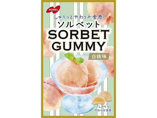 ノーベル ソルベットグミ白桃味